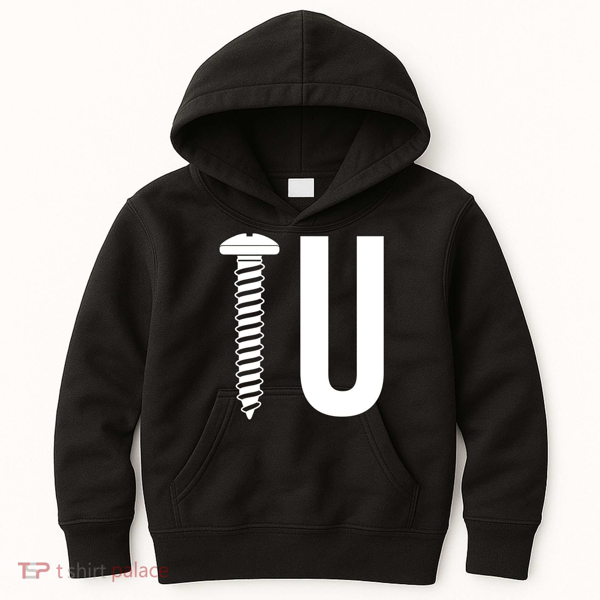 Screw U You Funny Rude Humor Kids Hoodie