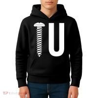 Screw U You Funny Rude Humor Kids Hoodie thumb 4