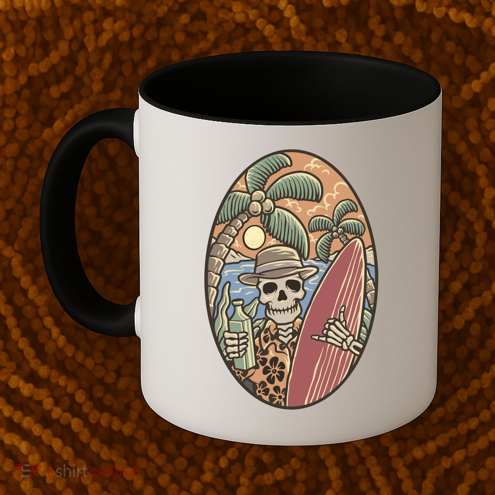 Skeleton Vacation Coffee Mug