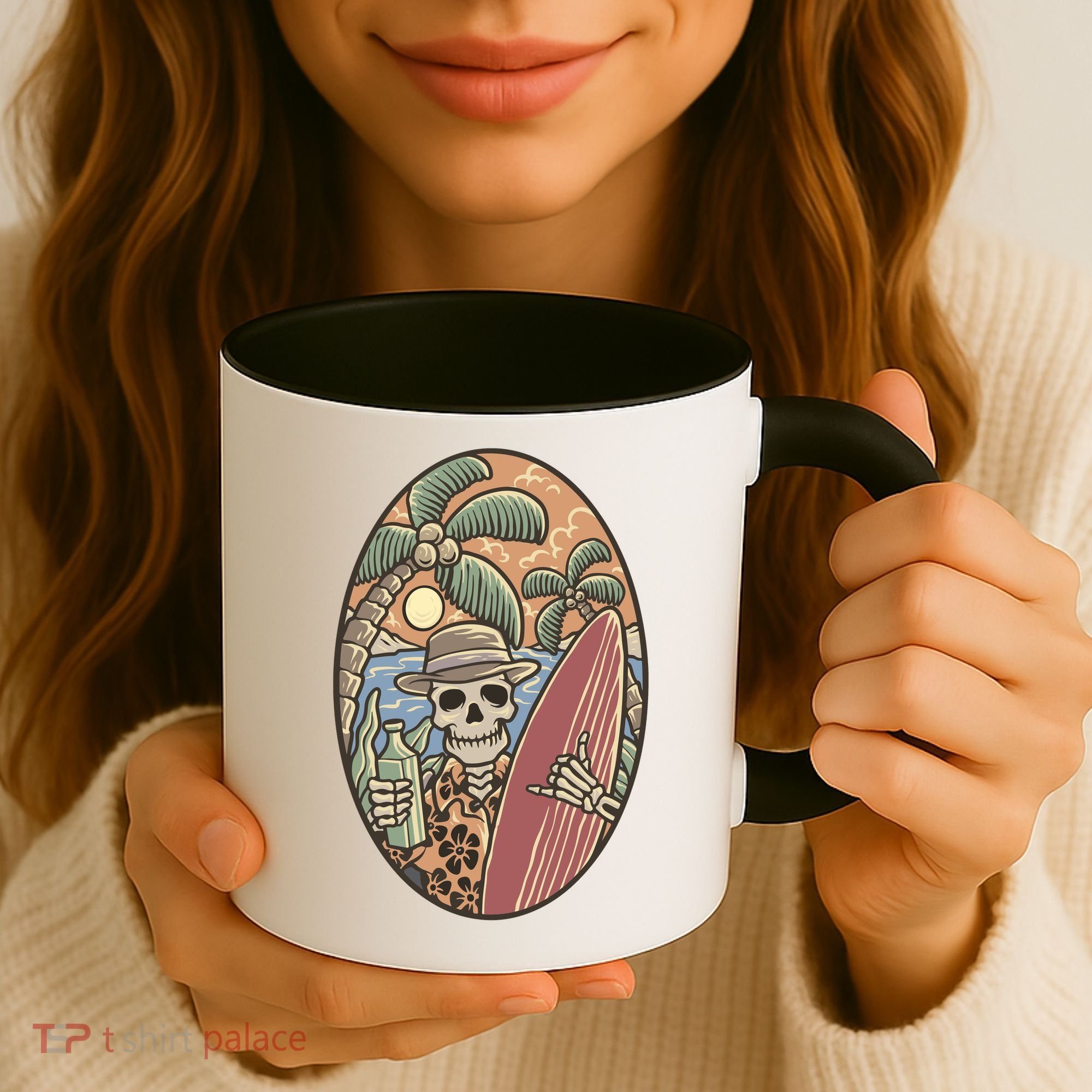 Skeleton Vacation Coffee Mug