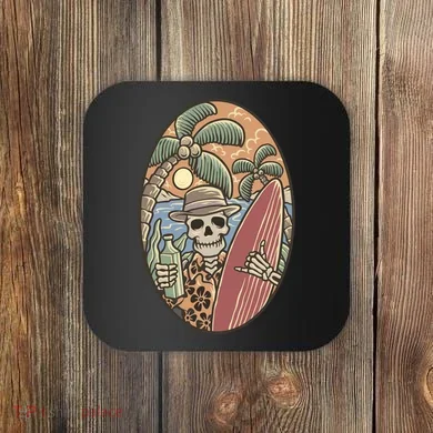 Skeleton Vacation Coaster