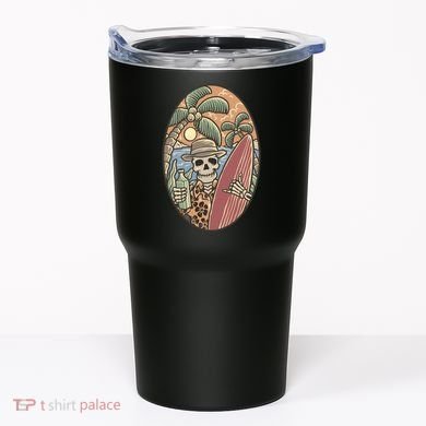 Skeleton Vacation Tumbler
