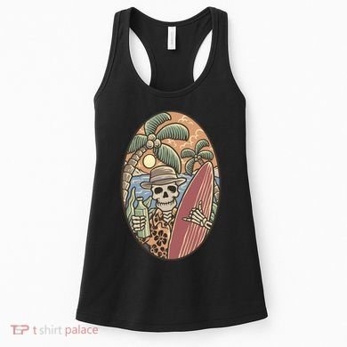 Skeleton Vacation Women's Tank Top