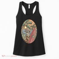 Skeleton Vacation Women's Tank Top thumb 0