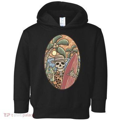 Skeleton Vacation Toddler Hoodie