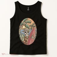 Skeleton Vacation Tank Top thumb 2