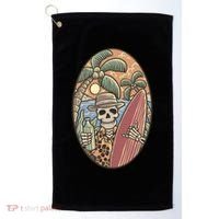 Skeleton Vacation Golf Towel thumb 0