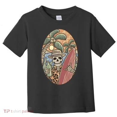Skeleton Vacation Toddler T-Shirt