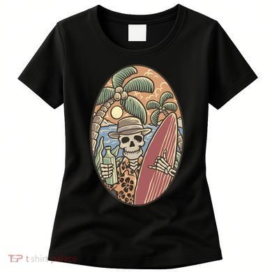Skeleton Vacation Women's T-Shirt