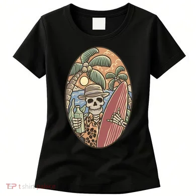 Skeleton Vacation Women's T-Shirt