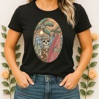 Skeleton Vacation Women's T-Shirt thumb 2