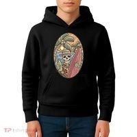 Skeleton Vacation Kids Hoodie thumb 4