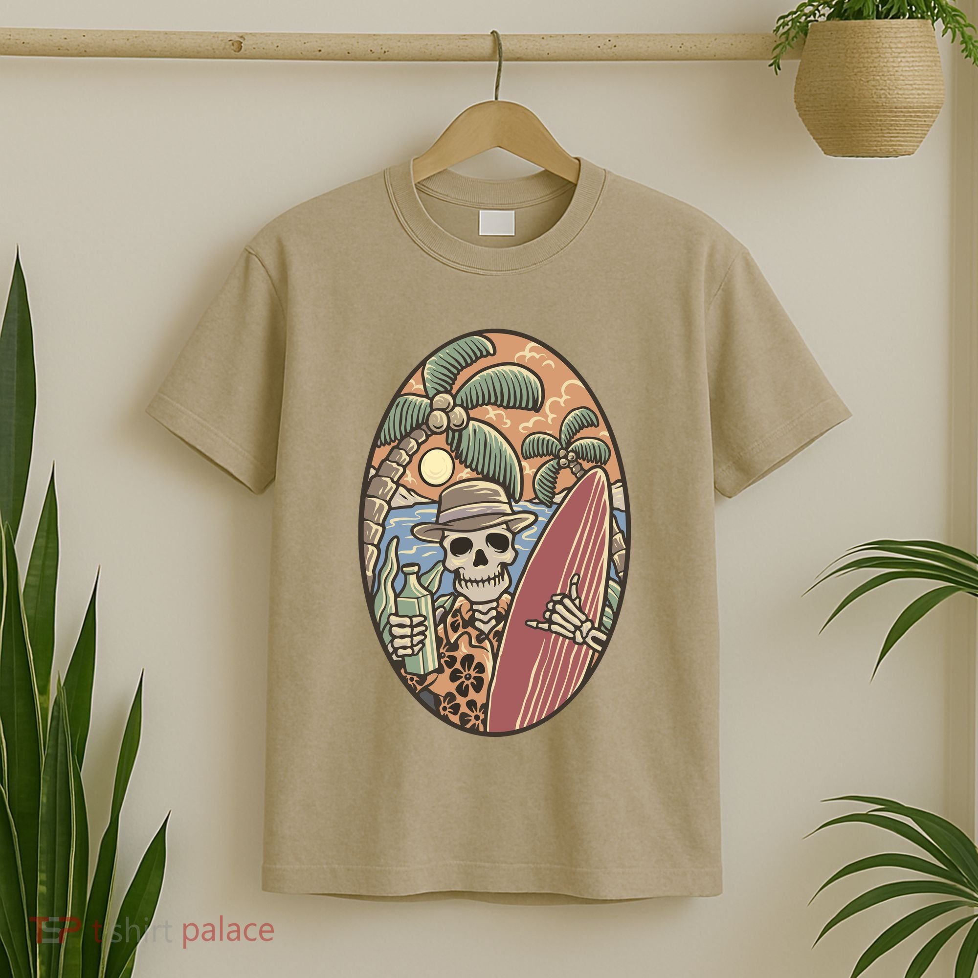 Skeleton Vacation T-Shirt