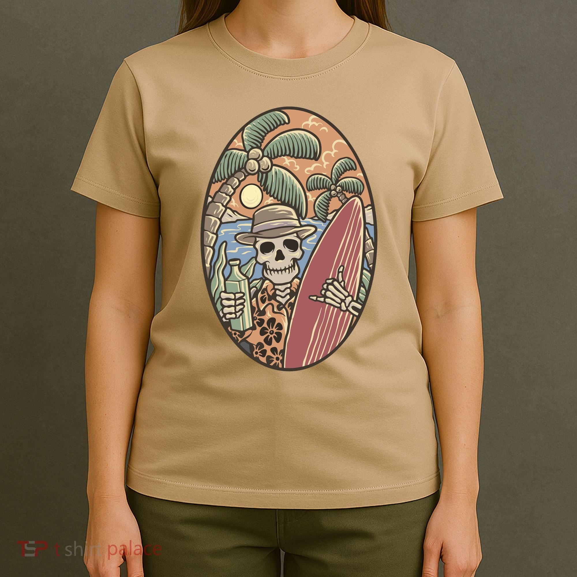 Skeleton Vacation T-Shirt