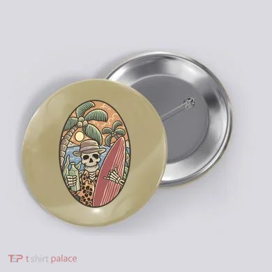 Skeleton Vacation Button