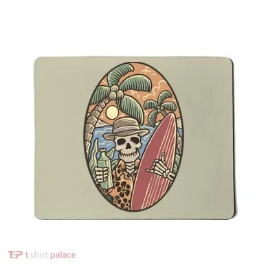 Skeleton Vacation Mousepad