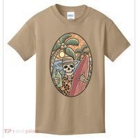 Skeleton Vacation Kids T-Shirt thumb 0