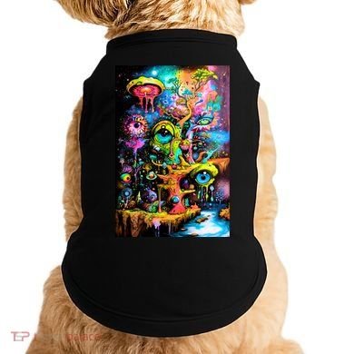 Surreal Vision: A Psychedelic Dreamscape Doggie Tank