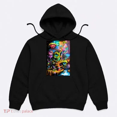 Surreal Vision: A Psychedelic Dreamscape Hoodie