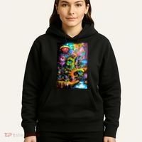 Surreal Vision: A Psychedelic Dreamscape Hoodie thumb 5