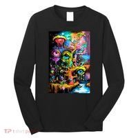 Surreal Vision: A Psychedelic Dreamscape Long Sleeve Shirt thumb 0