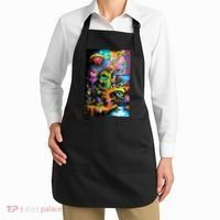 Surreal Vision: A Psychedelic Dreamscape Apron thumb 2