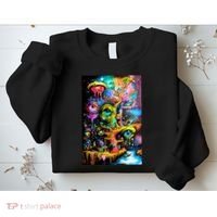 Surreal Vision: A Psychedelic Dreamscape Sweatshirt thumb 2