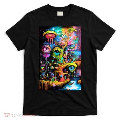 Surreal Vision: A Psychedelic Dreamscape T-Shirt