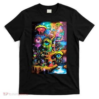 Surreal Vision: A Psychedelic Dreamscape T-Shirt