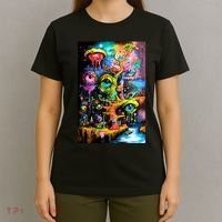 Surreal Vision: A Psychedelic Dreamscape T-Shirt thumb 4