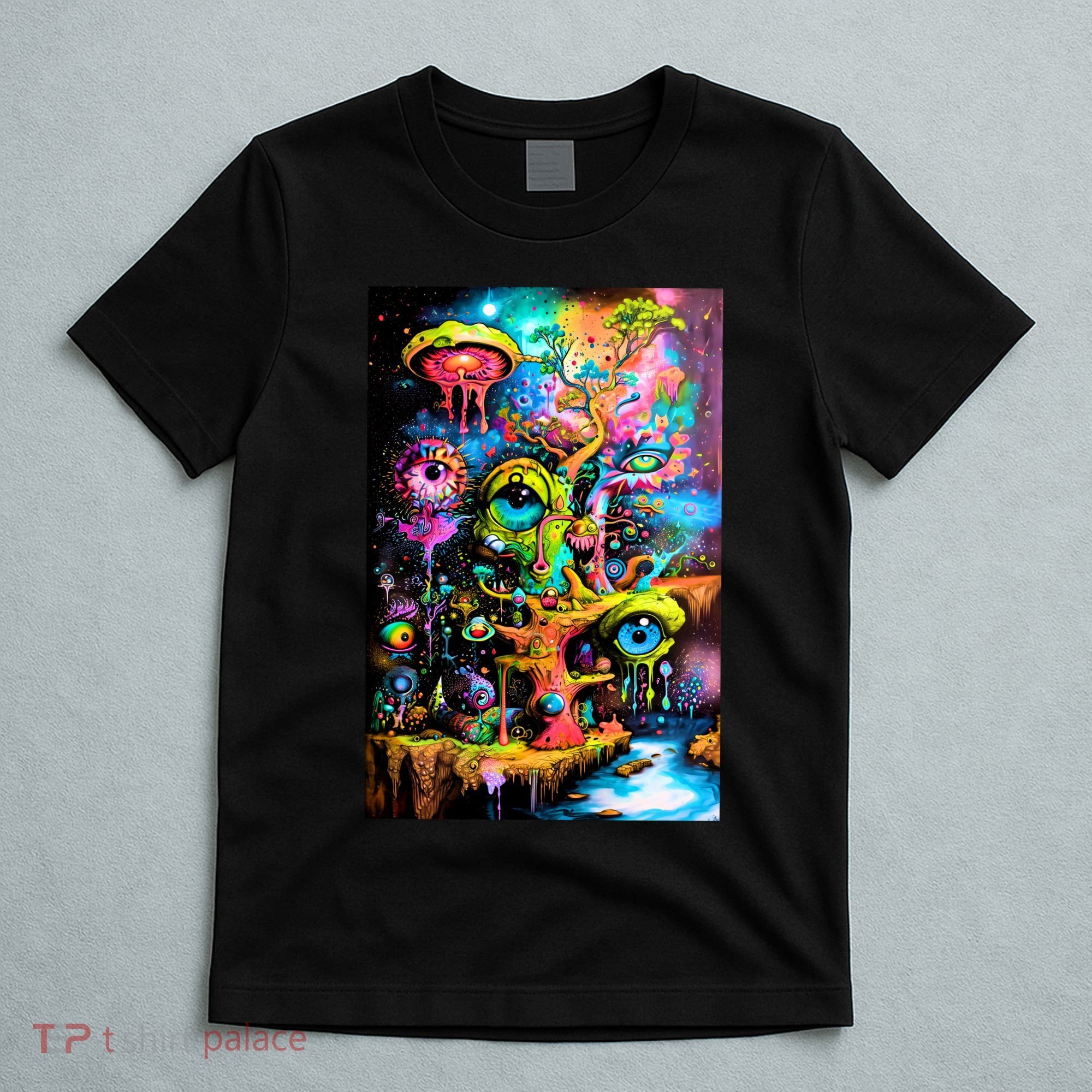 Surreal Vision: A Psychedelic Dreamscape T-Shirt