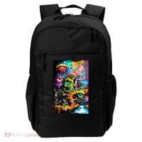 Surreal Vision: A Psychedelic Dreamscape Backpack thumb 0