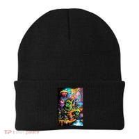 Surreal Vision: A Psychedelic Dreamscape Beanie thumb 0