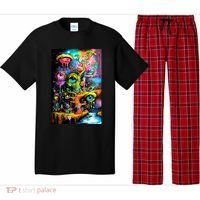 Surreal Vision: A Psychedelic Dreamscape Pajama Set thumb 0