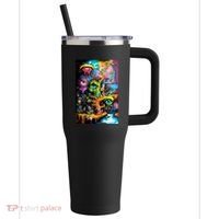 Surreal Vision: A Psychedelic Dreamscape 40oz Vacuum Insulated Stainless Steel Travel Tumbler thumb 0