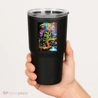 Surreal Vision: A Psychedelic Dreamscape Tumbler thumb 2