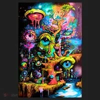 Surreal Vision: A Psychedelic Dreamscape Tumbler thumb 3