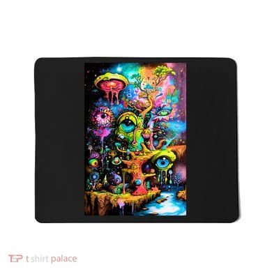Surreal Vision: A Psychedelic Dreamscape Mousepad
