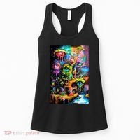 Surreal Vision: A Psychedelic Dreamscape Women's Tank Top thumb 0