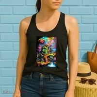 Surreal Vision: A Psychedelic Dreamscape Women's Tank Top thumb 2