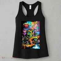 Surreal Vision: A Psychedelic Dreamscape Women's Tank Top thumb 3
