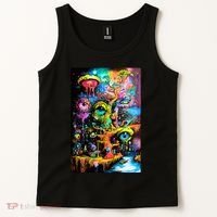 Surreal Vision: A Psychedelic Dreamscape Tank Top thumb 2
