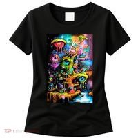 Surreal Vision: A Psychedelic Dreamscape Women's T-Shirt thumb 0