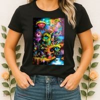 Surreal Vision: A Psychedelic Dreamscape Women's T-Shirt thumb 2