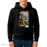 Surreal Vision: A Psychedelic Dreamscape Kids Hoodie thumb 4