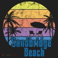 Sandbridge Virginia Beach Retro Sunset Family Beach Vacation Gift Hat thumb 2