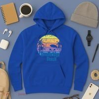 Sandbridge Virginia Beach Retro Sunset Family Beach Vacation Gift Hoodie thumb 3