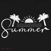 Summer Vintage Beach Doggie Tank thumb 4