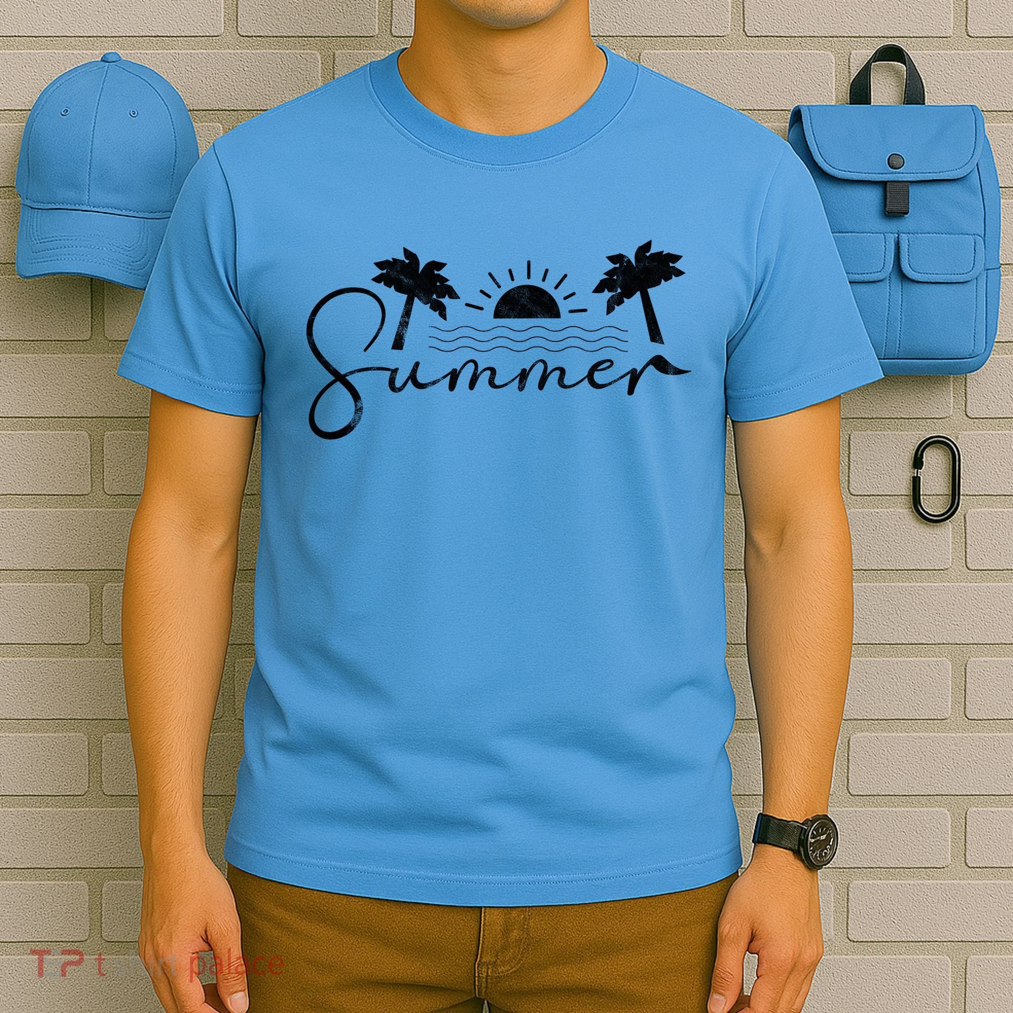 Summer Vintage Beach T-Shirt
