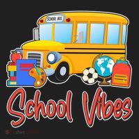 School Vibes Back to School Women's Sweatshirt thumb 2